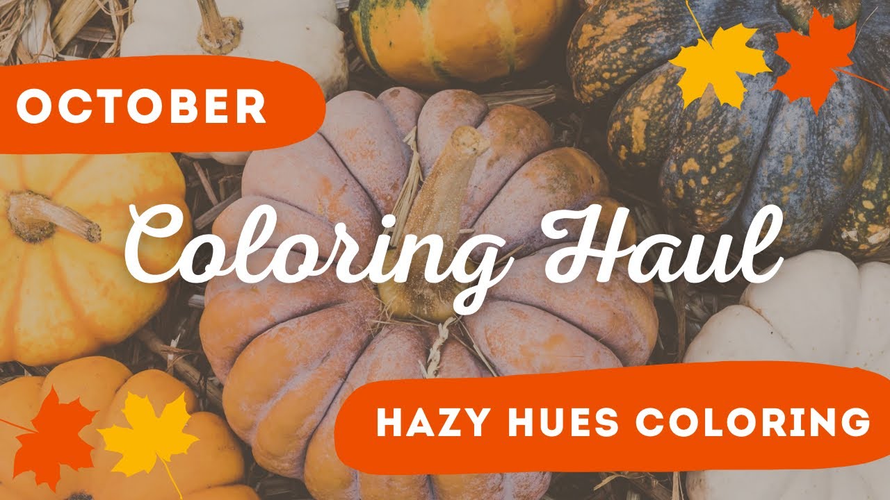 Huge Coloring Book Haul! 