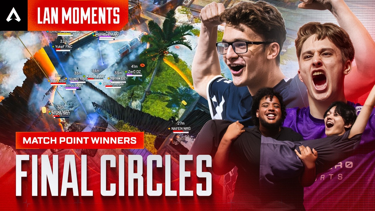 EVERY LAN Winning Final Circle in ALGS HISTORY! (ft. TSM, DarkZero, VKG, SSG & More)