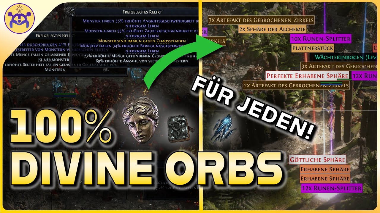 So farmt ihr GARANTIERT mehrere Divine Orbs pro Stunde!