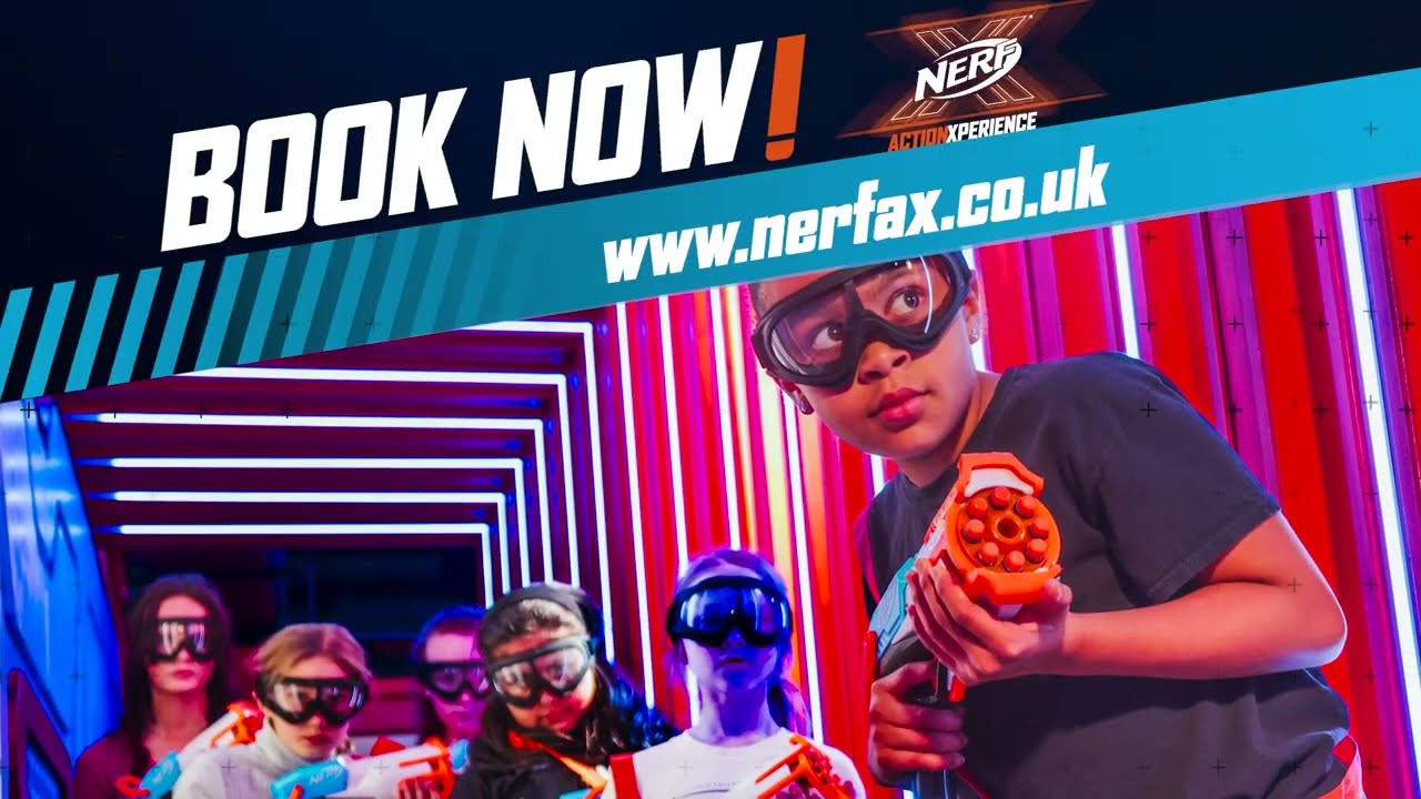 Epic NERF Action Xperience Birthday Party