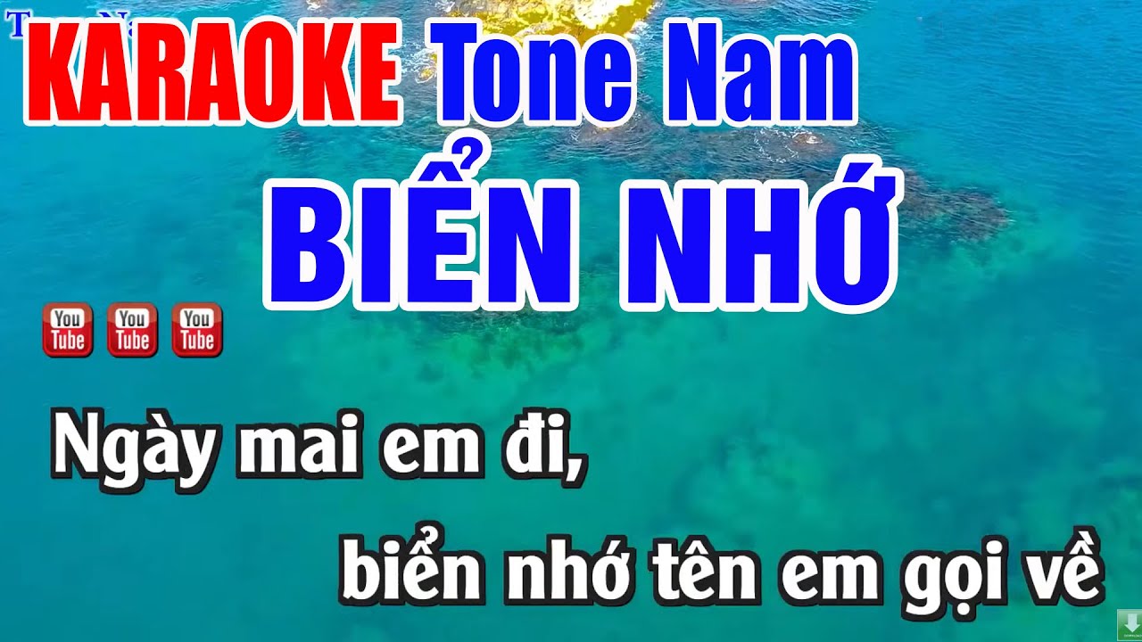Biển Nhớ Karaoke Tone Nam Beat Hay 2026 - Nhạc Sống Thanh Ngân