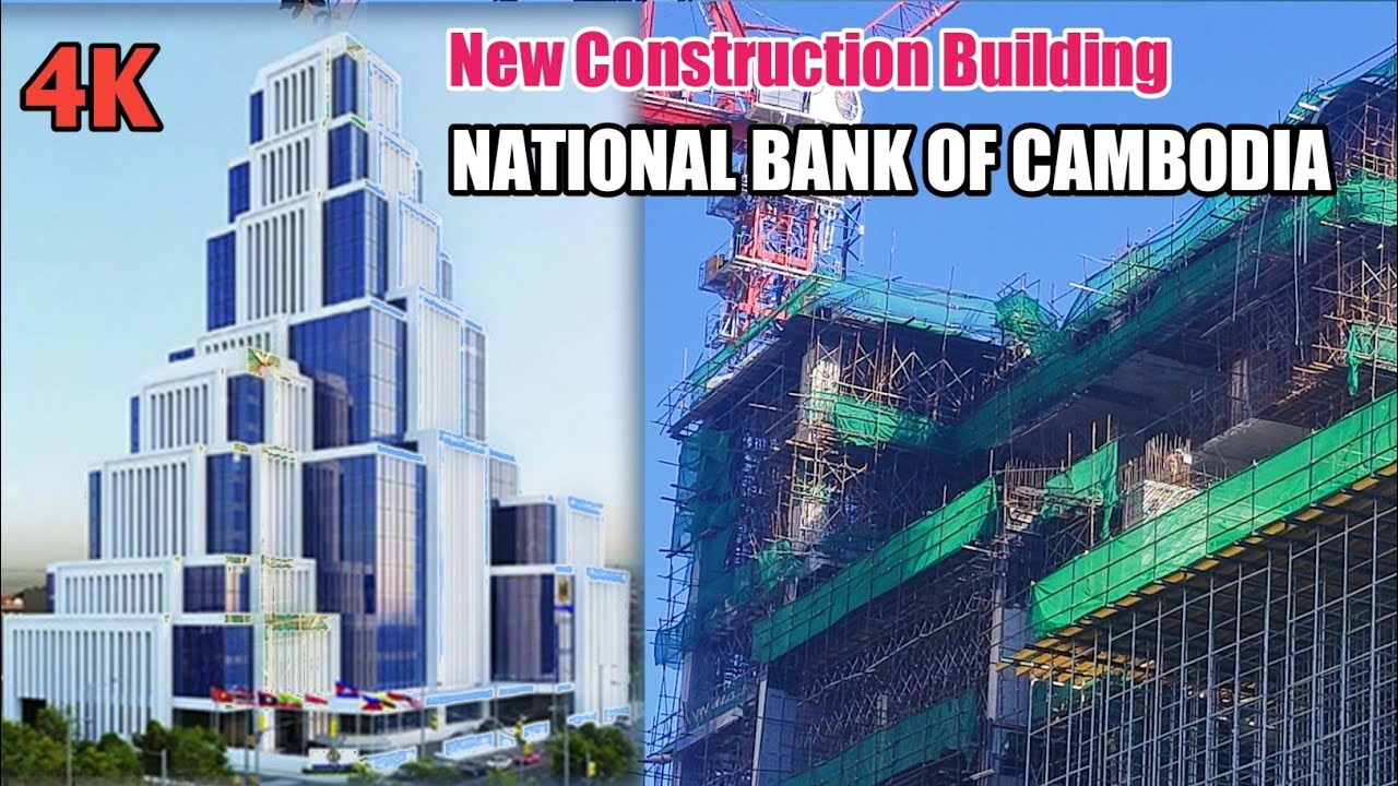 4K [Eng Speaking] National Bank of Cambodia ↕️100m, 🏗️25 Floors