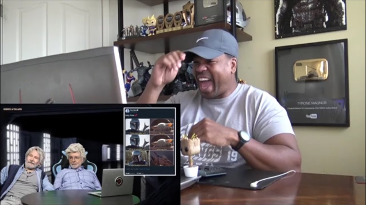 George Lucas & Harrison Ford React to Baby Yoda and Maclunkey - Deepfake Saga - Reaction!