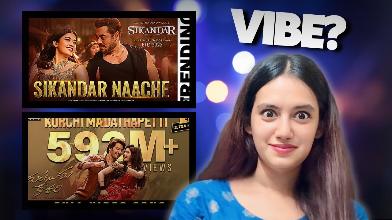 Sikandar Naache & Kurchi Madathapetti REACTION | Salman Khan | Rashmika | Mahesh Babu | Sreeleela