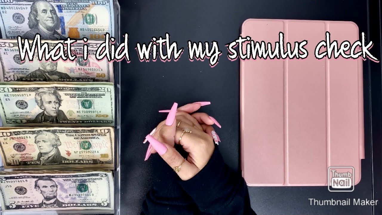 Stimulus check | JANUARY 2021| cash envelope stuffing | budget