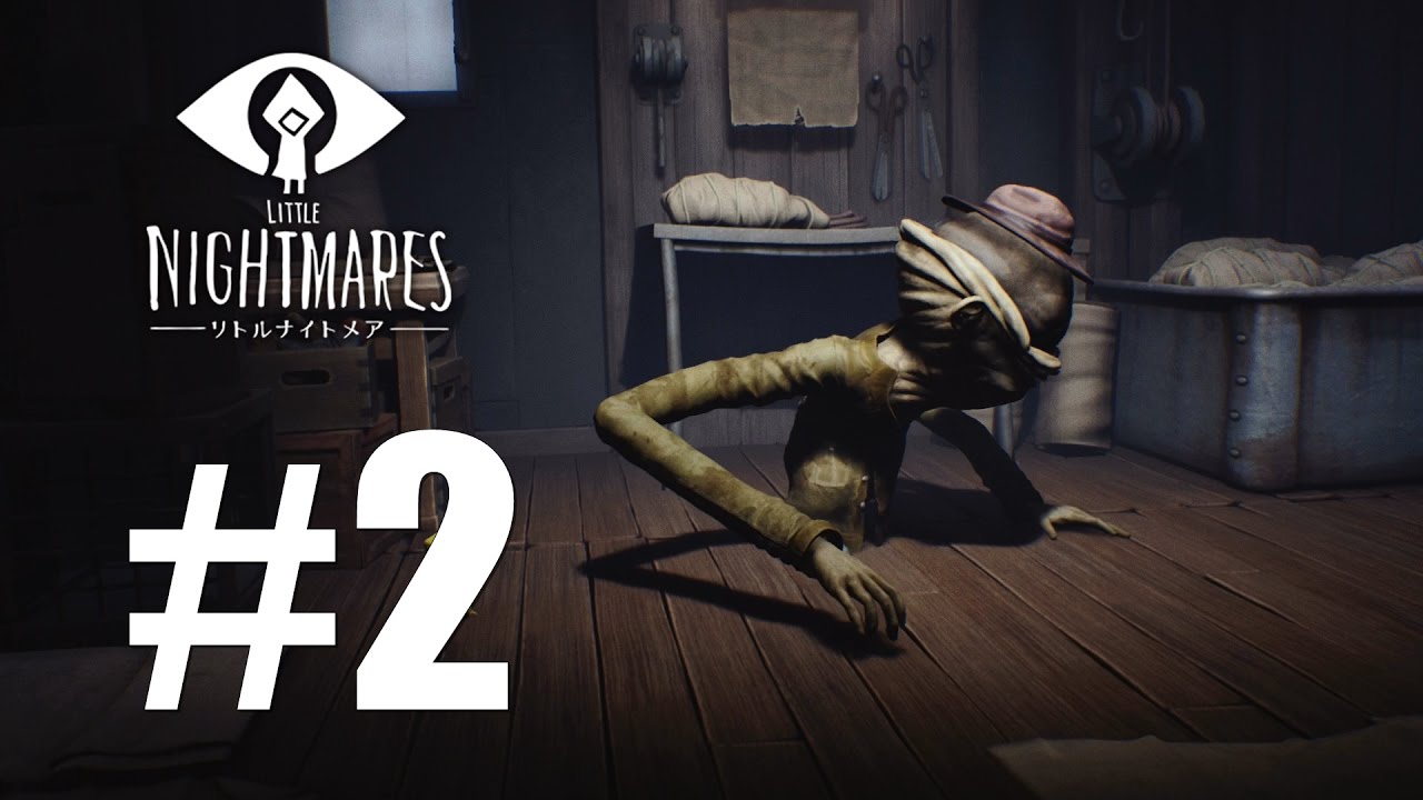 Little Nightmares Chapter 2 - The Lair Place l Janitor (Long Arms) Walkthrough