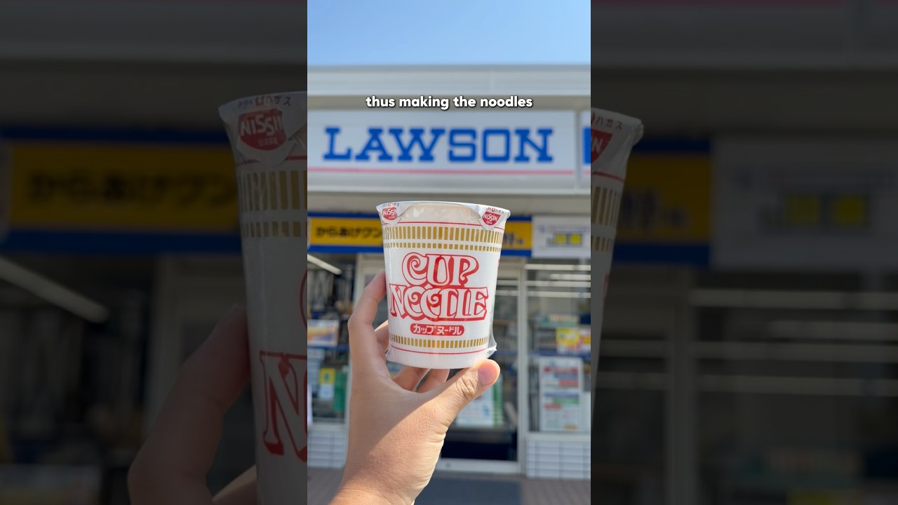 Would you buy this cup noodle timer?🍜⏳　#japantravel #japanesefood #japansouvenir #cupnoodle #nissin