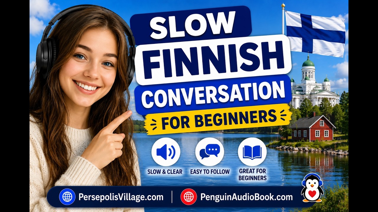 Slow Finnish Conversation for Beginners