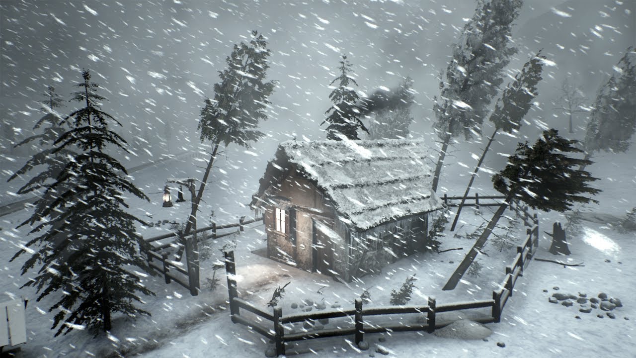 Wind Storm Cold. Bone Chilling Winter Wind Storm Cold Weather | Subzero Night Calm