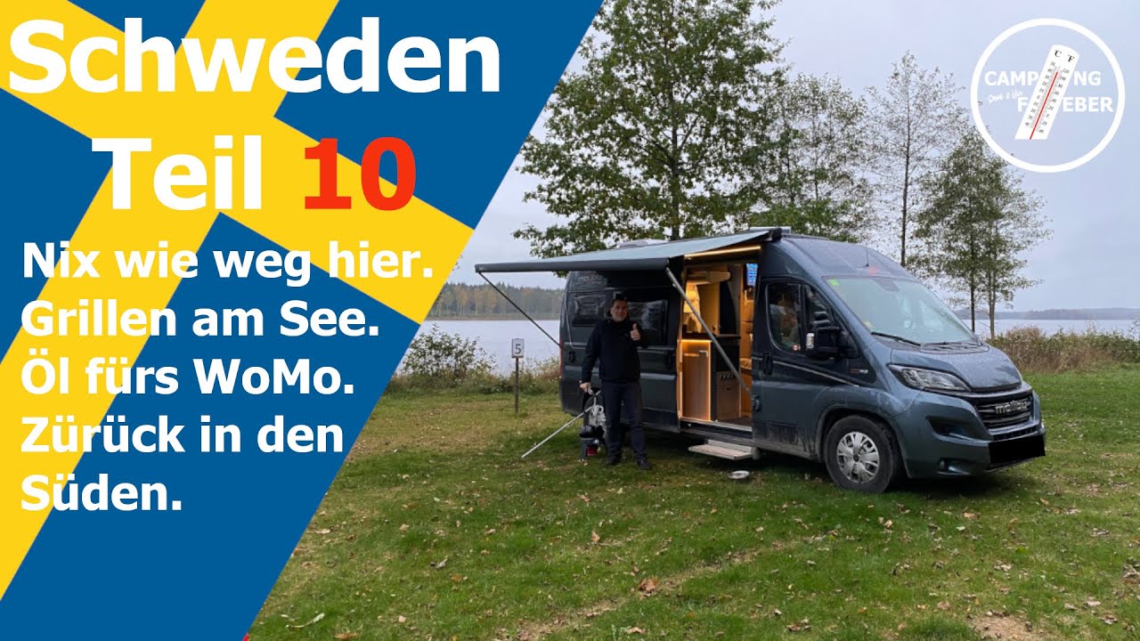 Schweden 2021 mit dem Wohnmobil | Teil 10 Zurück Richtung Süden