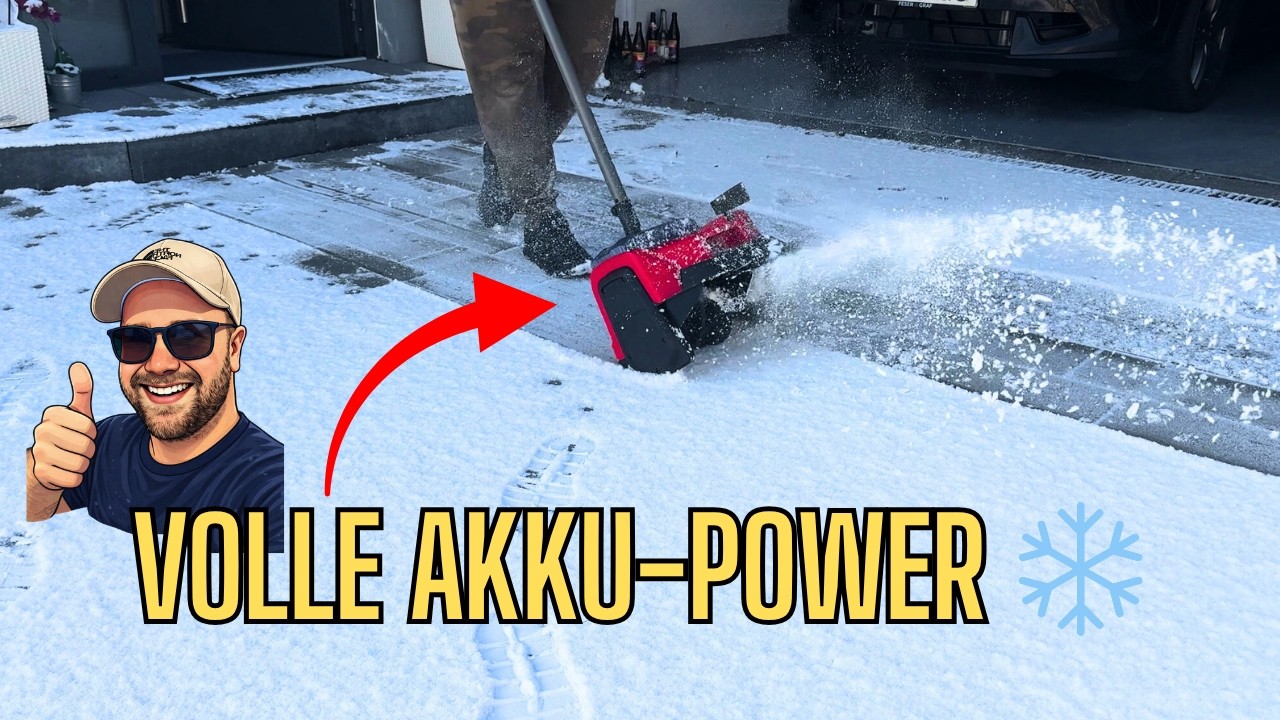 Einhell GE-ST 36/40 Li Akku-Schneefräse | Aufbau & Praxistest im Schnee
