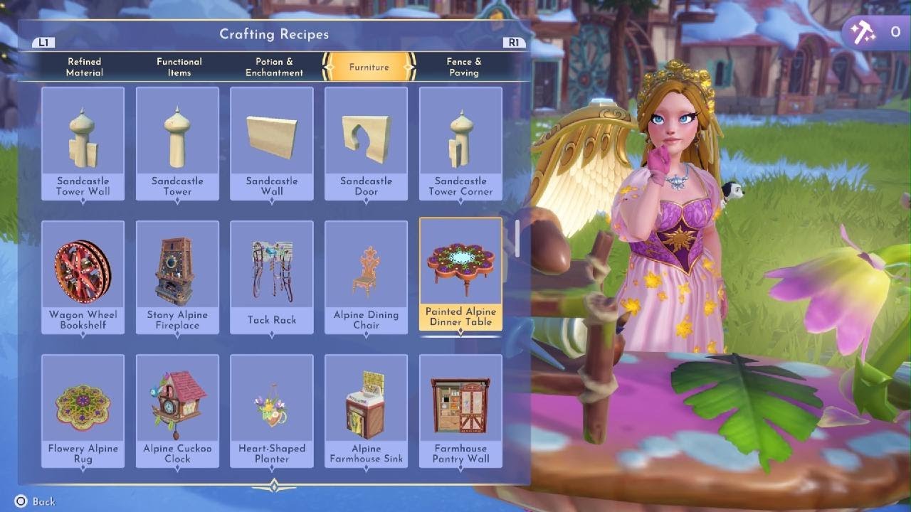 Disney Dreamlight Valley. Wishblossom Ranch decorating Pt 2.