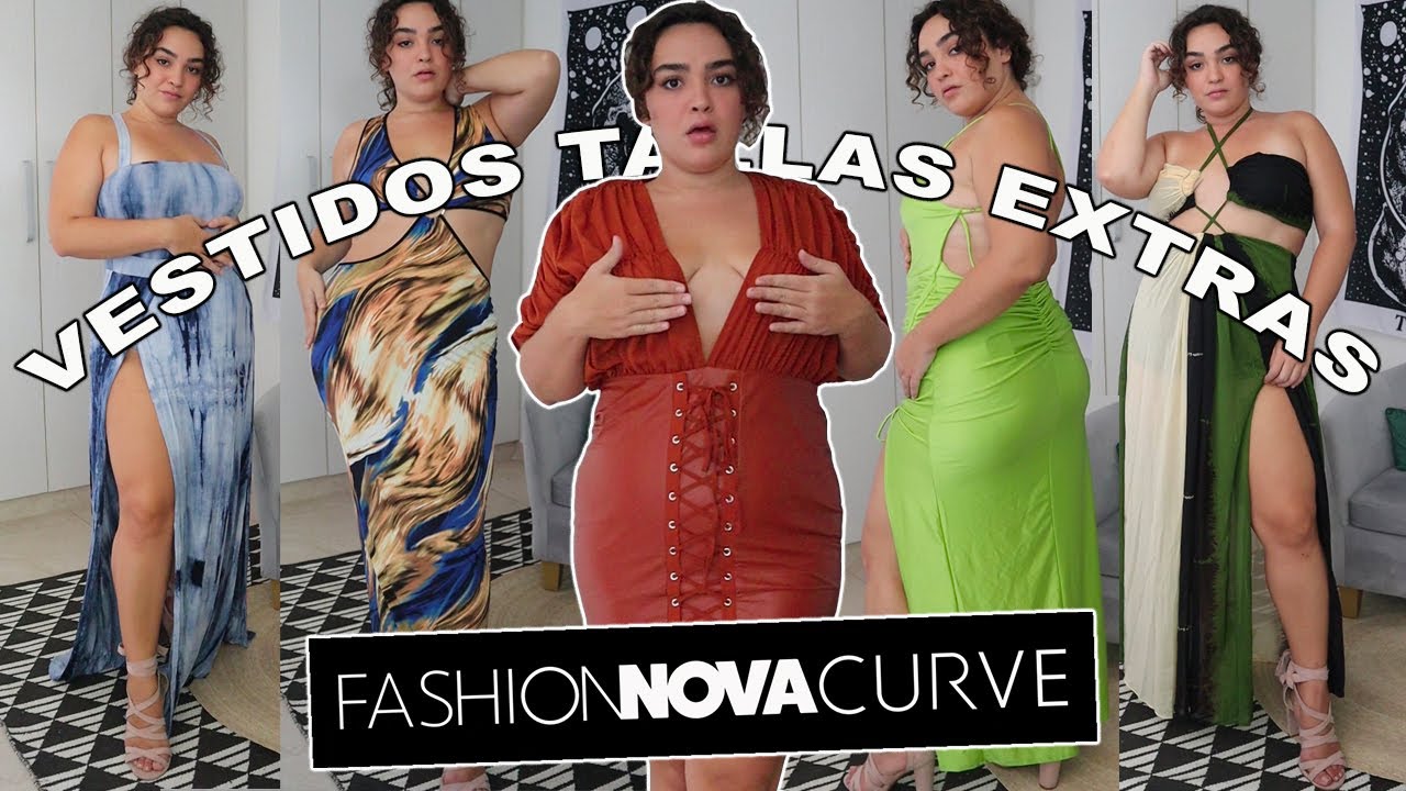Probando vestidos de FashionNova Curve 💛🔥 *reseña brutal*