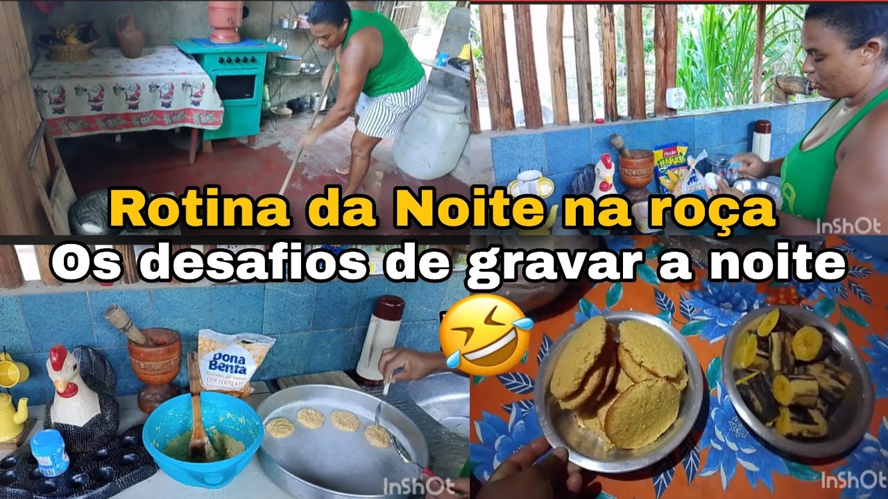 Minha Rotina na cozinha de lenha : Fiz broa para jantar, e quase fiquei no escuro 🌙