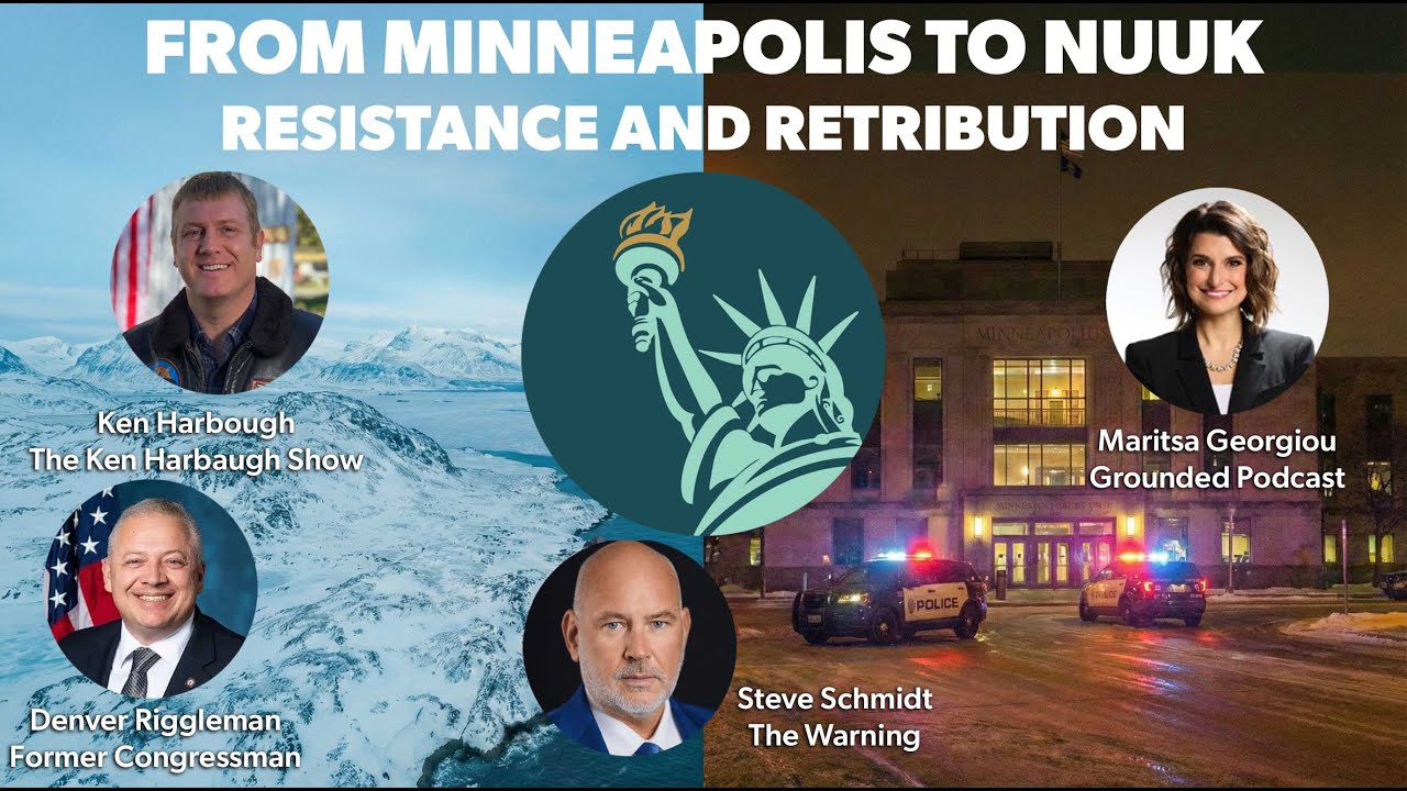 Save America Movement LIVE: Maritsa Georgiou in Minneapolis and the SAM crew in Nuuk, Greenland
