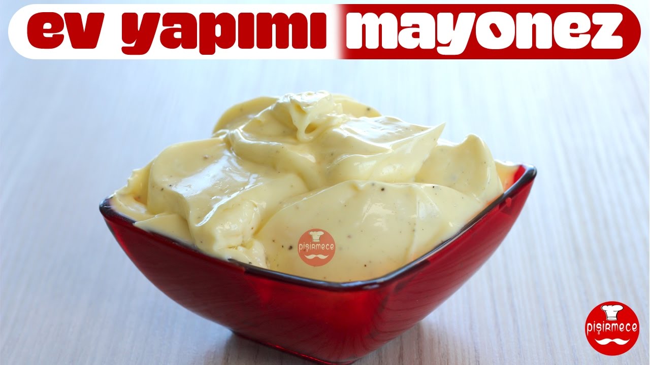 Mayonez Nasıl Yapılır ? | Ev Yapımı Mayonez | Pişirmece