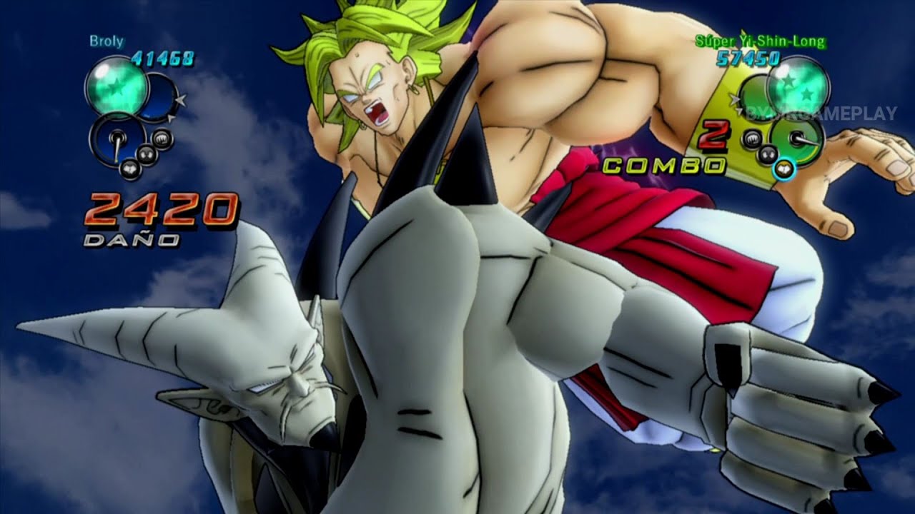 Dragon Ball Z Ultimate Tenkaichi Broly vs Omega Shenron