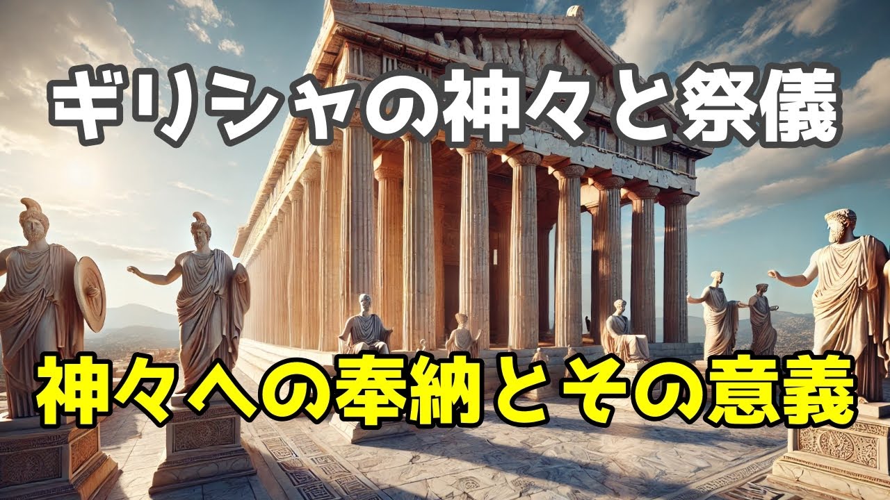 古代ギリシャの宗教と祭儀：神々への奉納とその意義