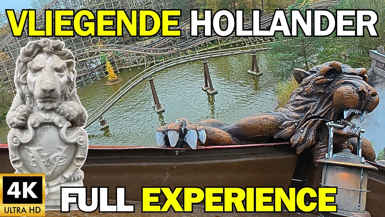 Efteling De Vliegende Hollander – FULL EXPERIENCE – 2 ONRIDES – 4K POV (2024)