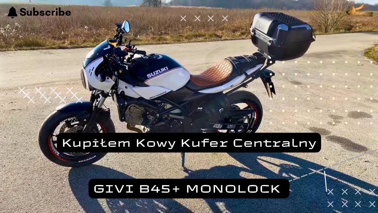 Kupiłem nowy kufer - Givi B45+ Monolock