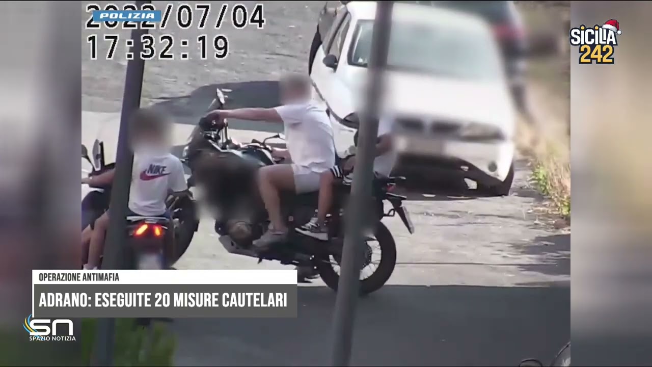 Operazione antimafia ad Adrano: eseguite 20 misure cautelari