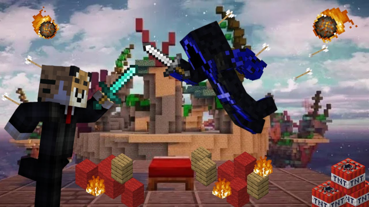 Giochiamo contro un pro player nelle Badwars!! - MINECRAFT ITA