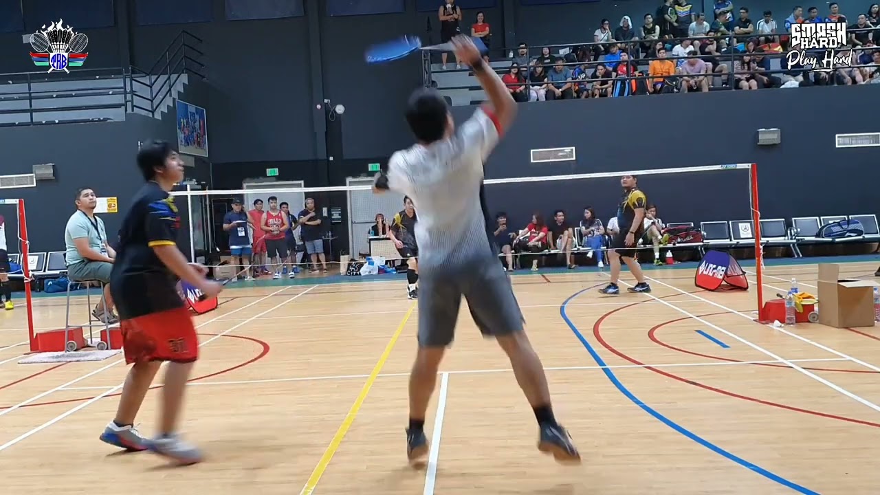 QATAR BADMINTON |  TRB in Battledore Season 2 - Fiel & John Carl vs Sherwin & Jonathan