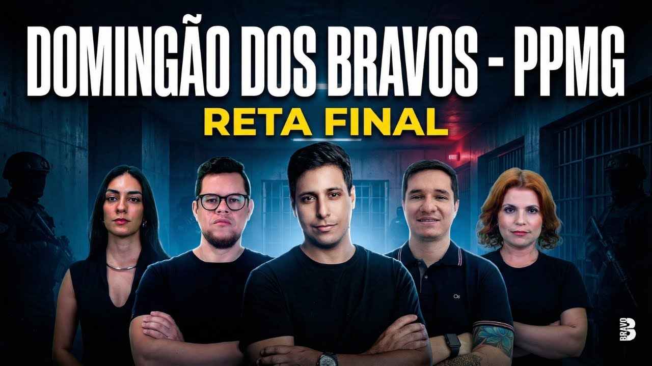 ULTIMATO PPMG: REVISÃO GERAL DE RETA FINAL