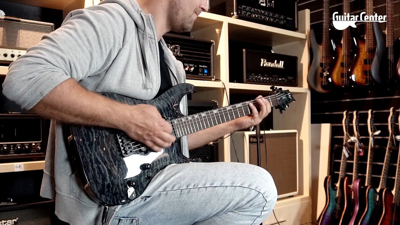 ESP LTD H-1001QM STBLK | TV Guitar Center