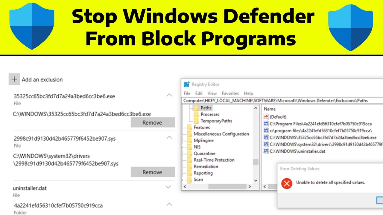 How To Stop Windows Defender From Blocking Program in Windows 11