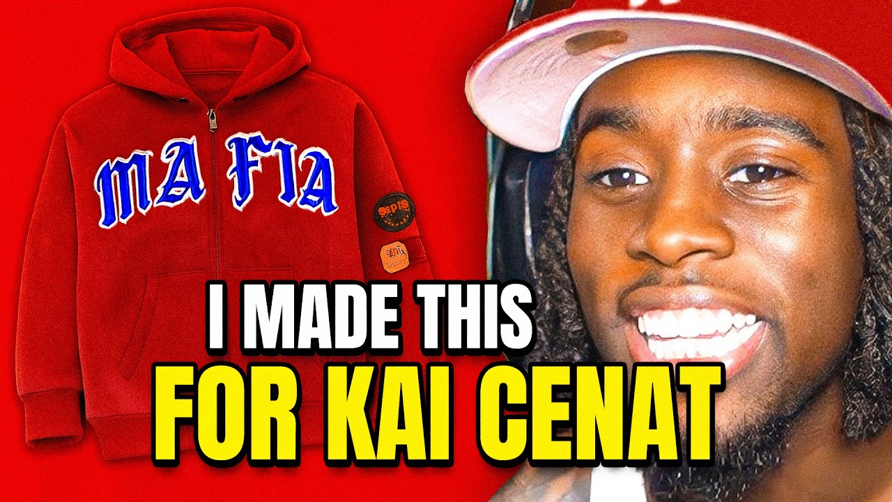 I Designed Kai Cenat’s Clothing Brand