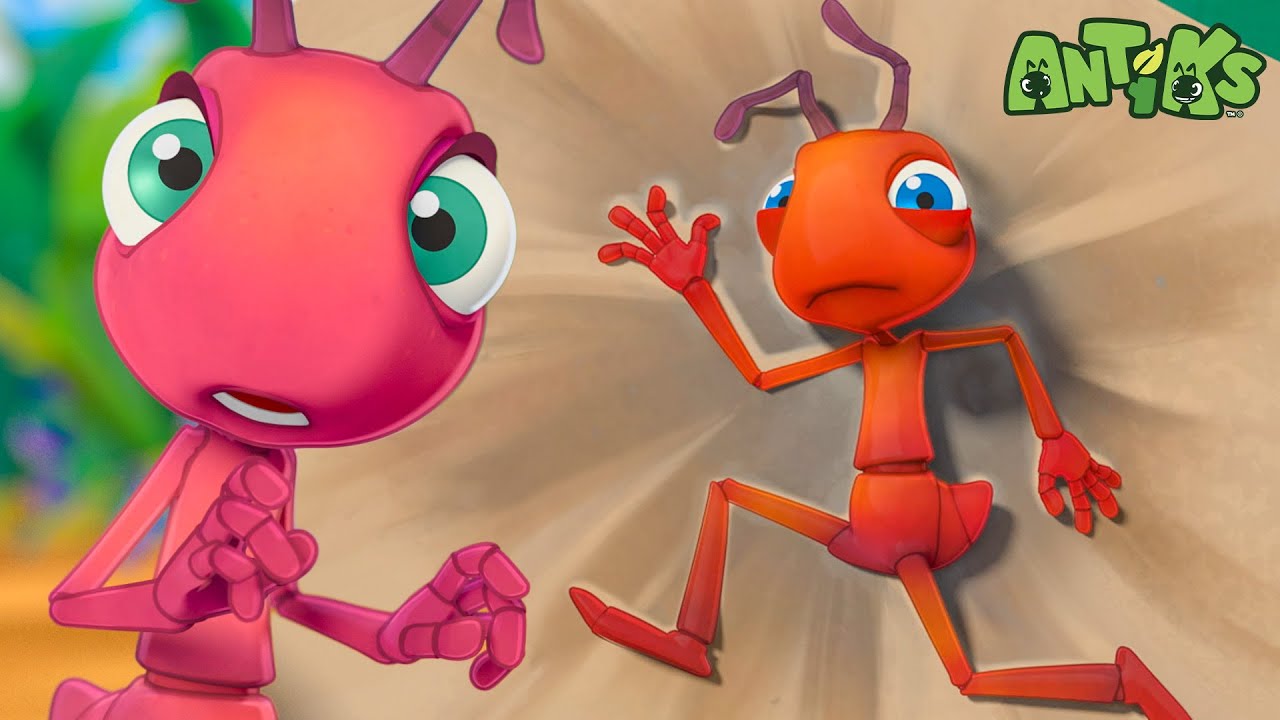 Blocked! Can Joey & Boo Make It Through? | Hebrew Cartoons for Kids | Anime | Antiks In Hebrew