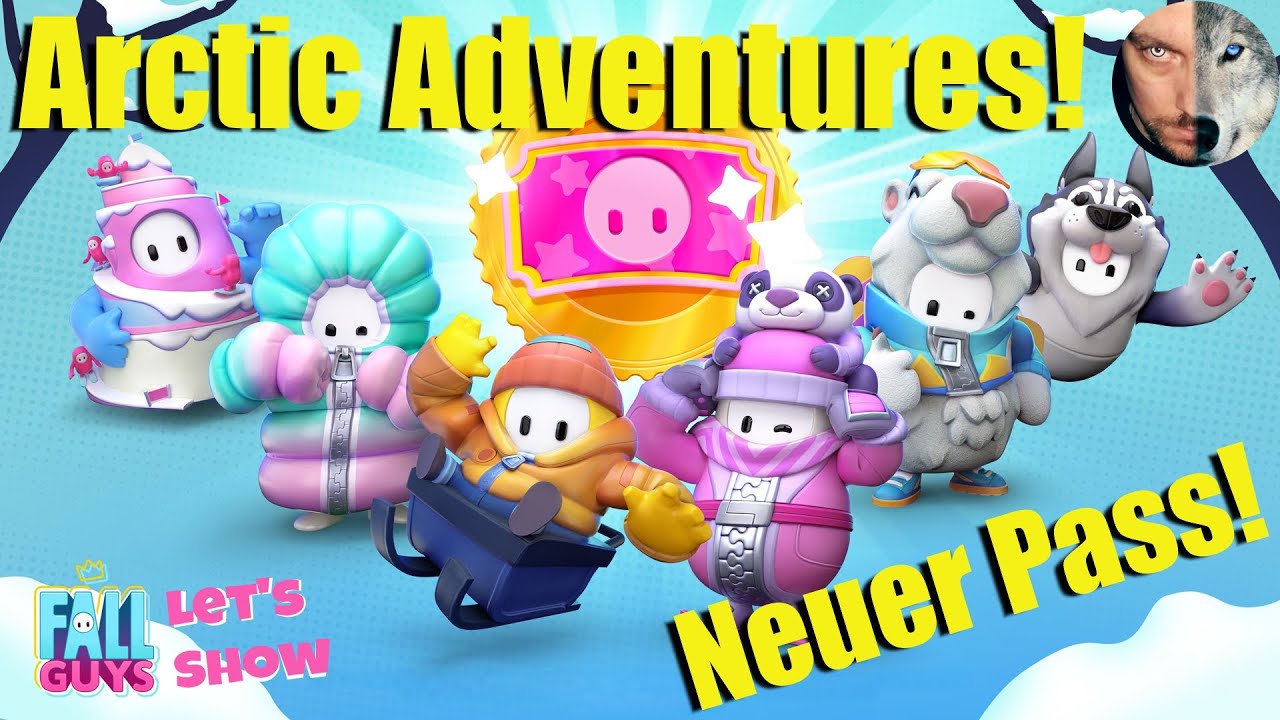 ❄️ Neuer Pass vorgestellt und freigeschaltet | Arctic Adventures | Fall Guys Let's Show (Deutsch)