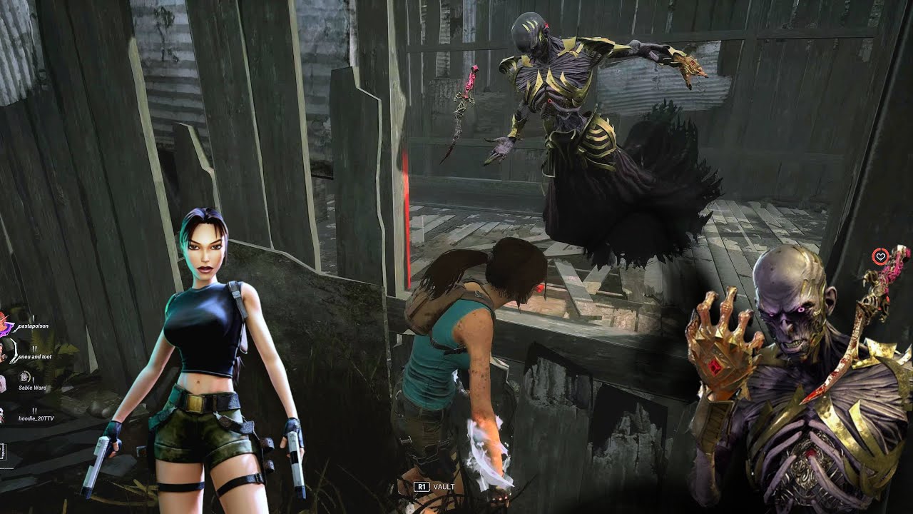 Lara Croft gives Vecna a workout