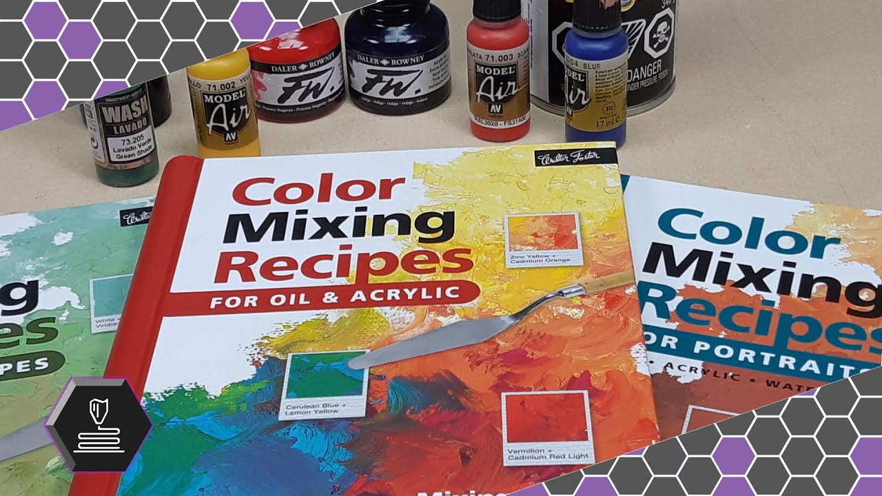 Color mixing for 3d painting