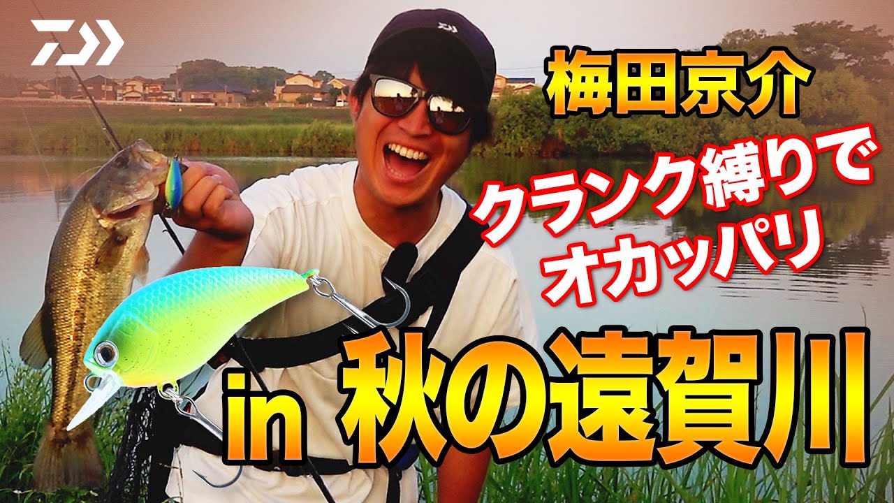 クランク縛りでオカッパリ in 秋の遠賀川｜Ultimate BASS by DAIWA Vol.282