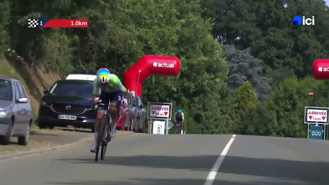 Boucles de la Mayenne 2025 - Revivez le final à suspense de la 2e étape... l'étape reine !