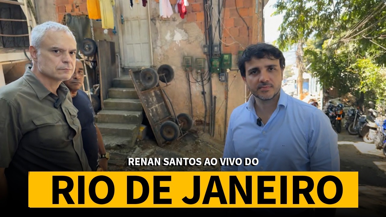RENAN SANTOS SOBE FAVELA COM O BOPE