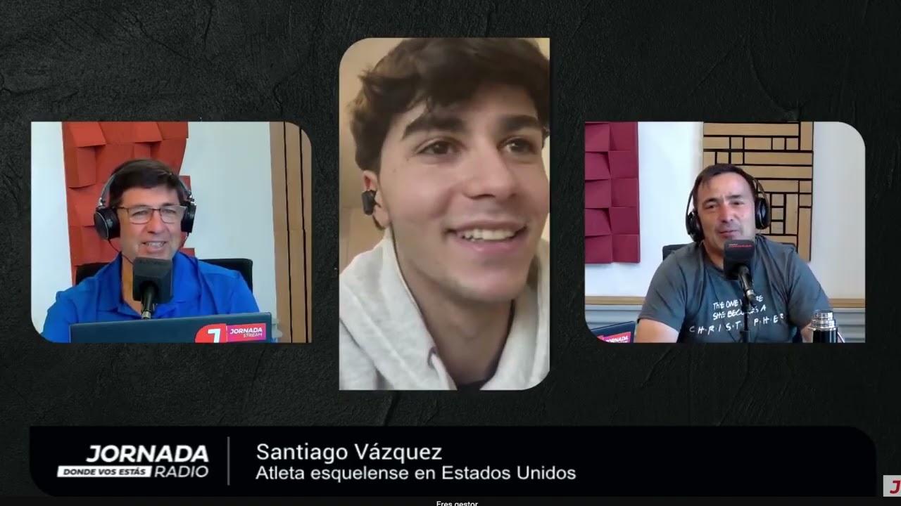 Santiago Vázquez - Atleta esquelense en Estados Unidos