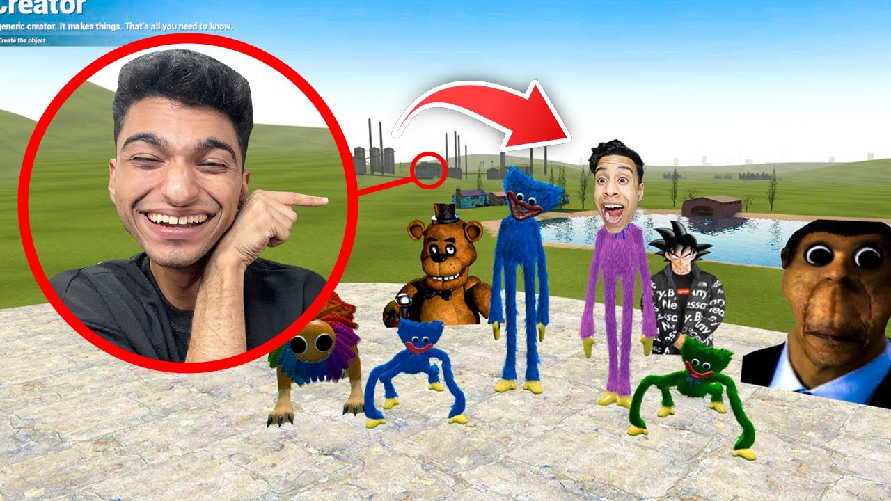 كيسي ميسي وهاجي واجي سافرو الي بلد جديده ومغامرا جديده وقابلو شخصيات جديده😳 | Garry's Mod