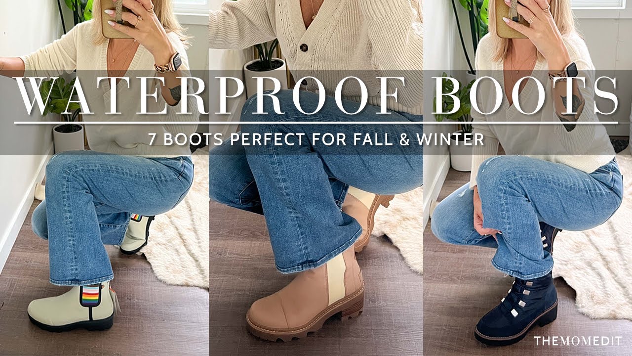 My Hunt for the Best Waterproof Boots: 7 Pairs Perfect for Fall & Winter