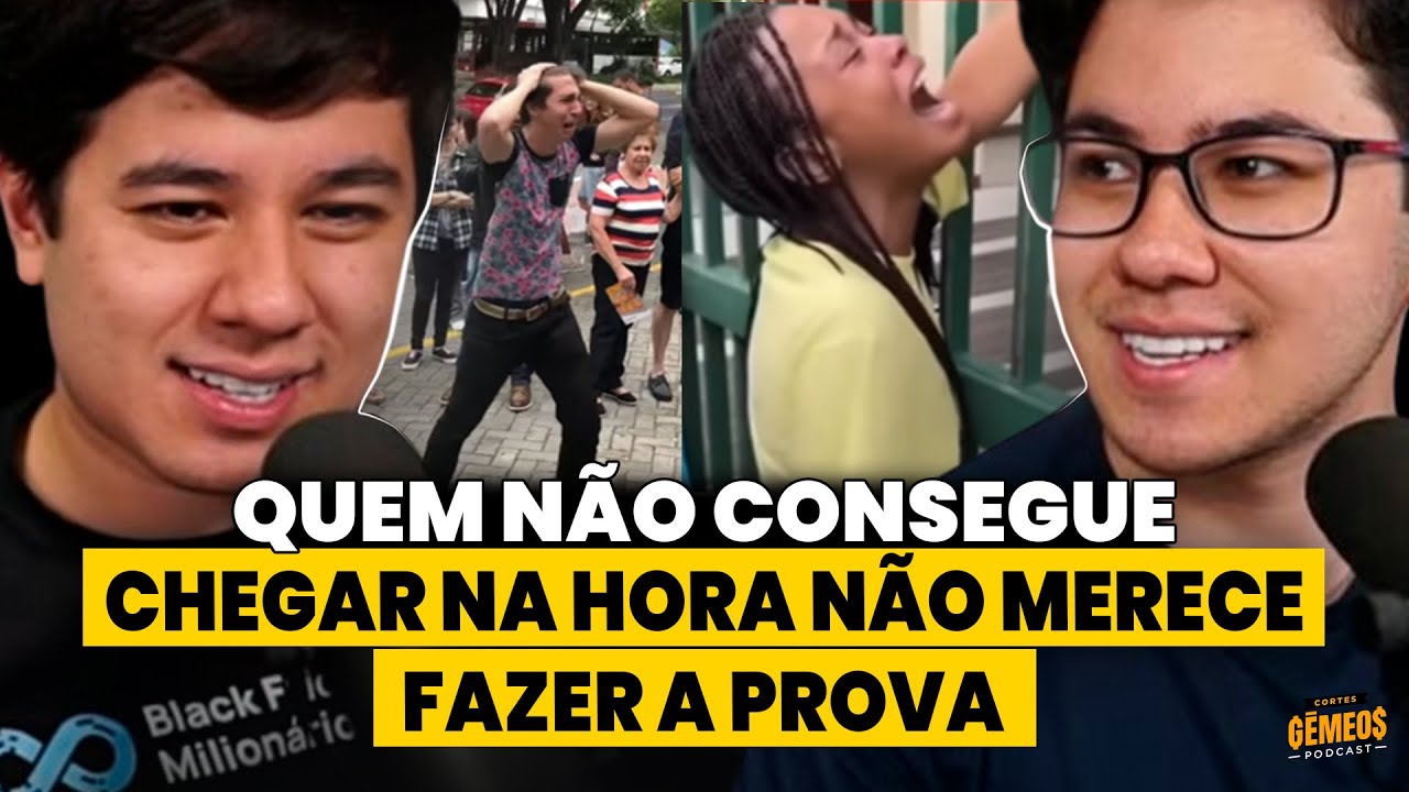 ATRASADOS DO ENEM! G&Ecirc;MEOS DESCEM O VERBO!