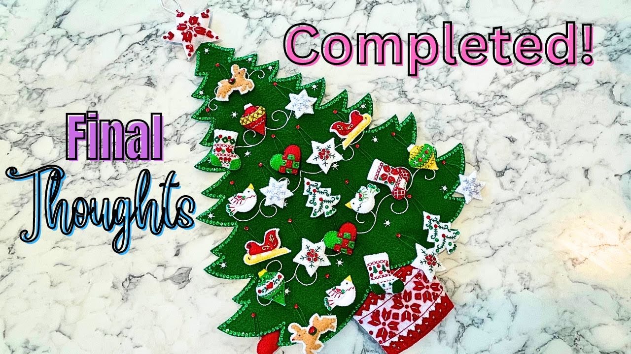 Nordic Christmas Tree Advent Calendar Part 3