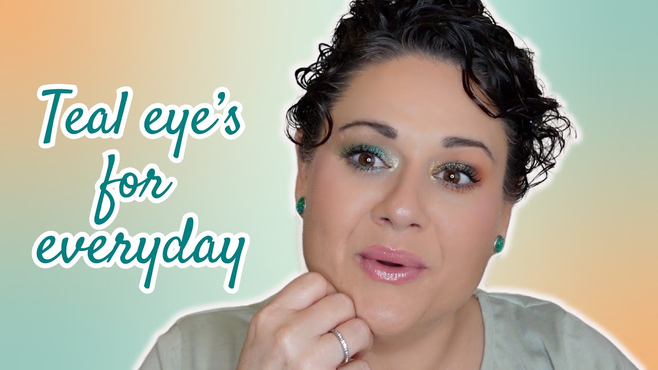 Teal Eyeshadow Tutorial! 2 Looks For Everyday!