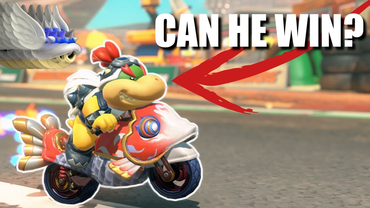 Mario Kart World: Can I win With Bowser Jr. And The Fin Twin? [4k Online Races]