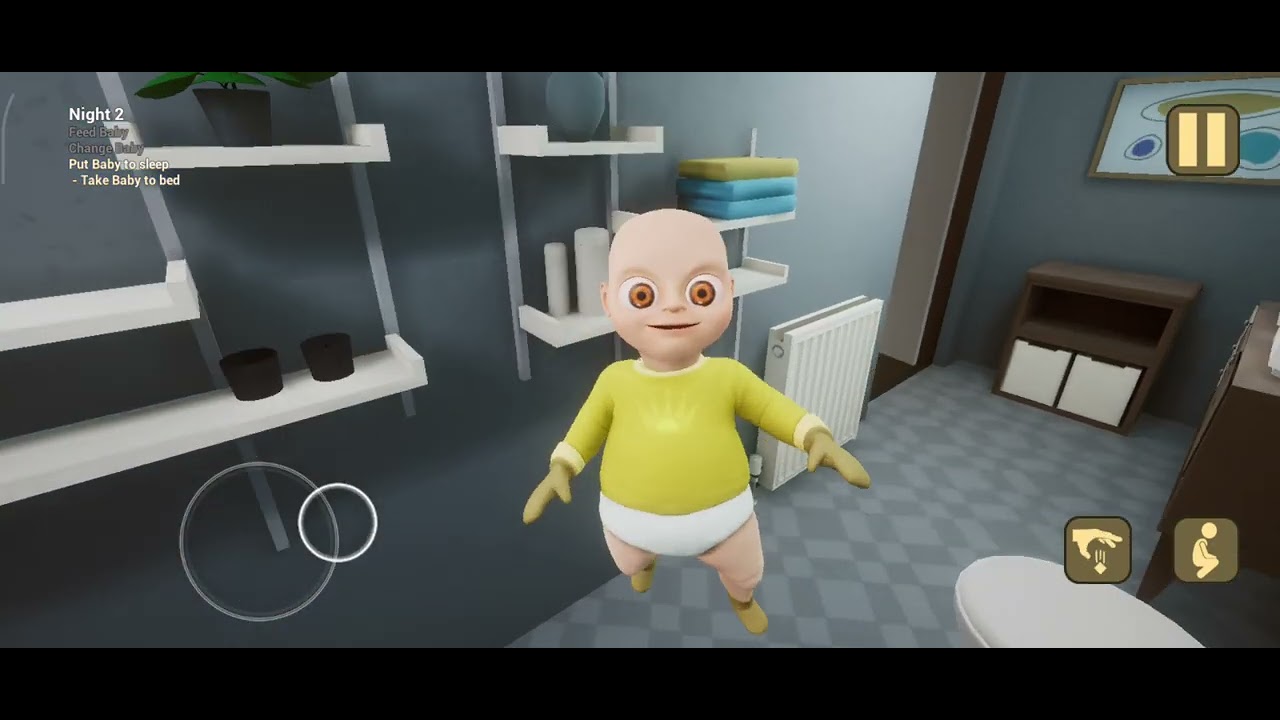 baby yellow Act 1 Act 2 game play 