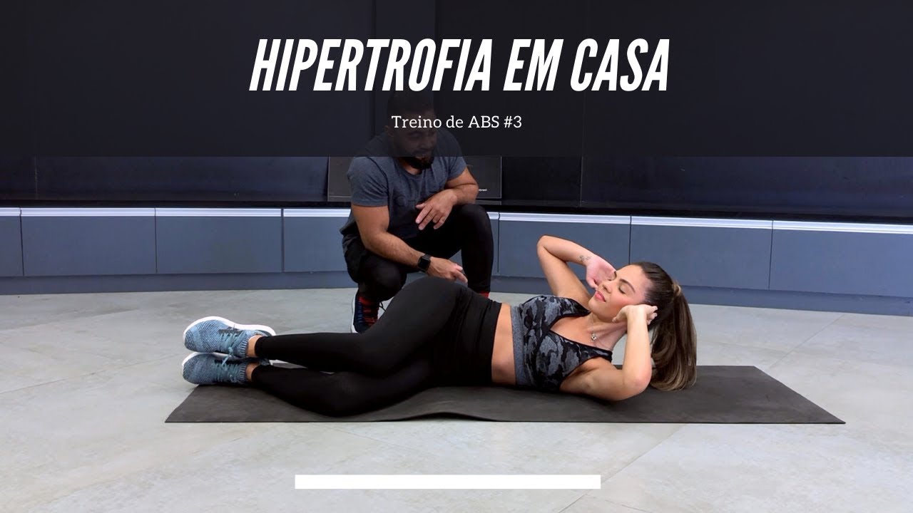 Treino de ABS #3 | Hipertrofia em Casa com Bruno Reis