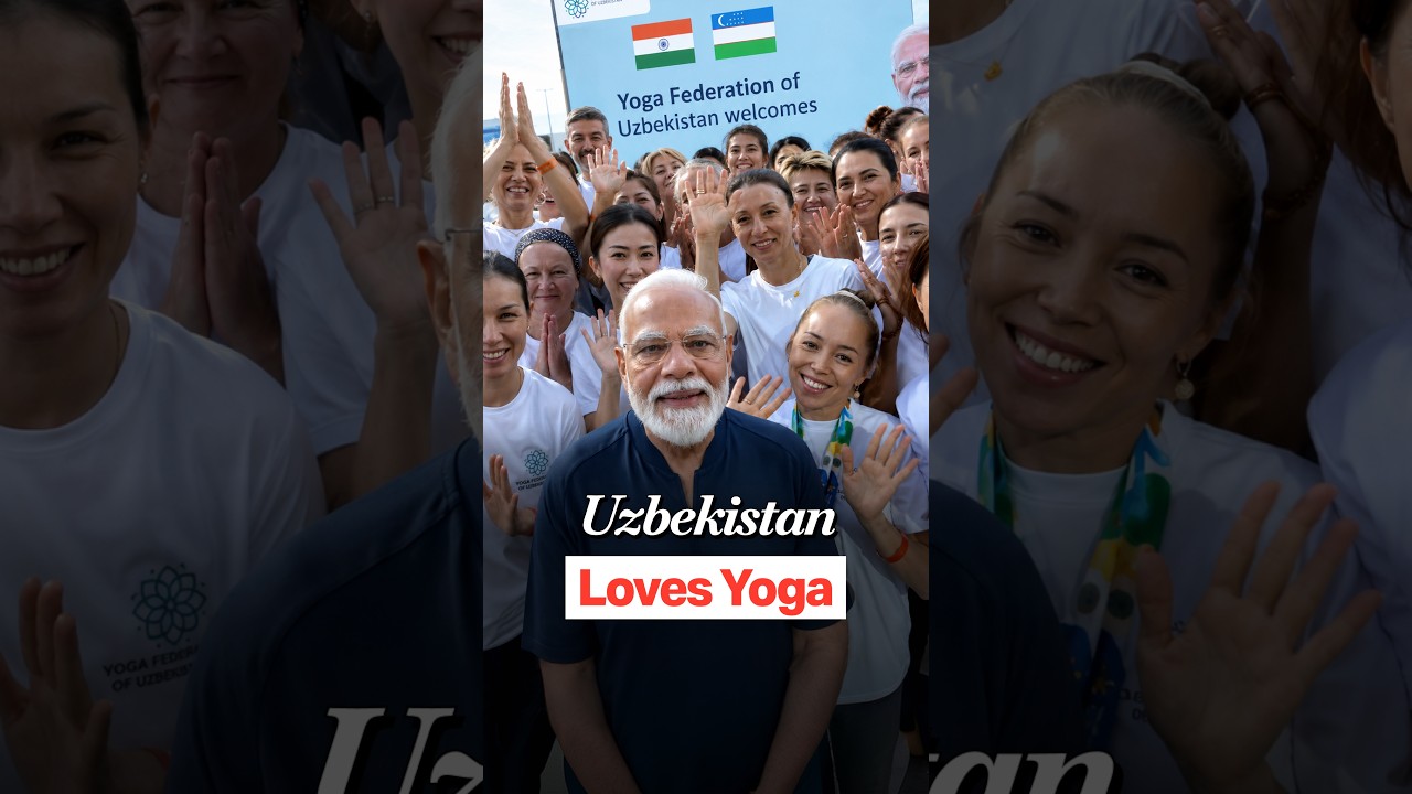 PM Modi praises yoga performance in Tashkent, thanks Uzbek President Mirziyoyev for connecting Uzbek