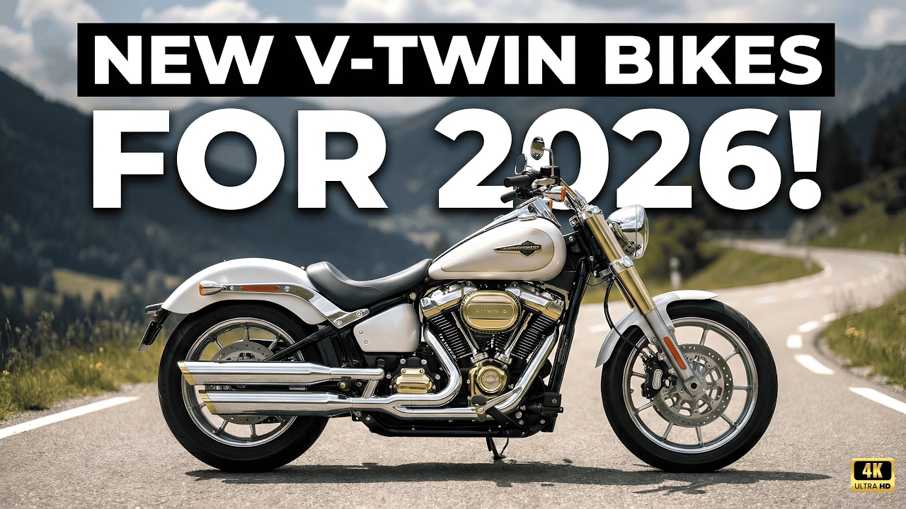 7 Best New V-Twin Motorcycles for 2026