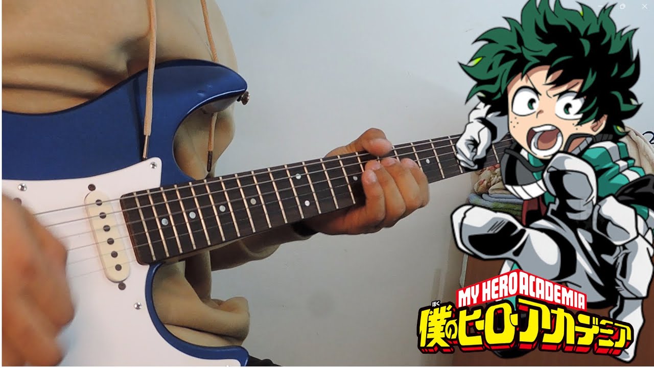 My Hero Academia Opening 2 - Peace Sign (Guitar Cover)